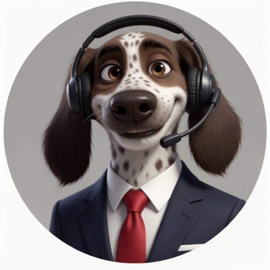 Rolfi mit Headset